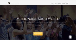 Desktop Screenshot of millionairemindworld.com